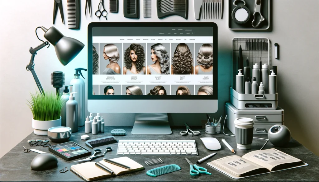 site internet pour salon de coiffure